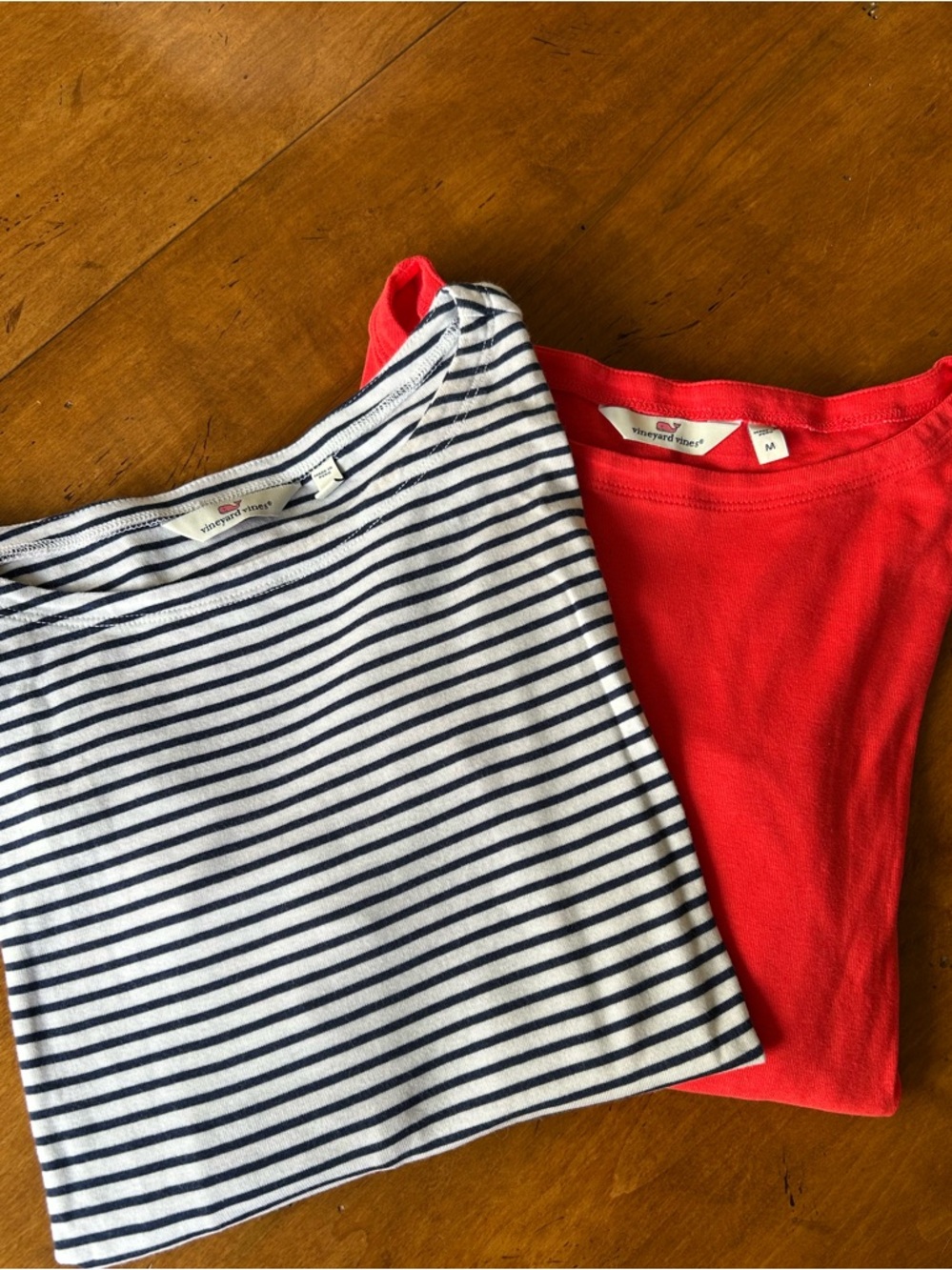 2 Vineyard Vines Long Sleeve Shirts, Size M